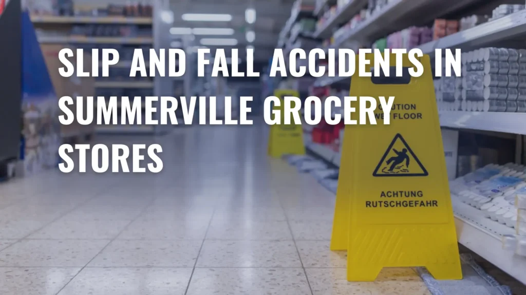 Slip and Fall Accidents in Summerville Grocery Stores Image